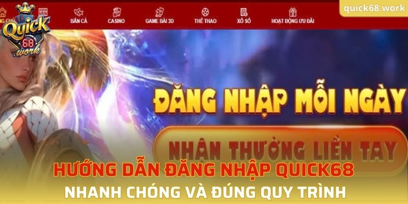 Đăng Nhập QUICK68