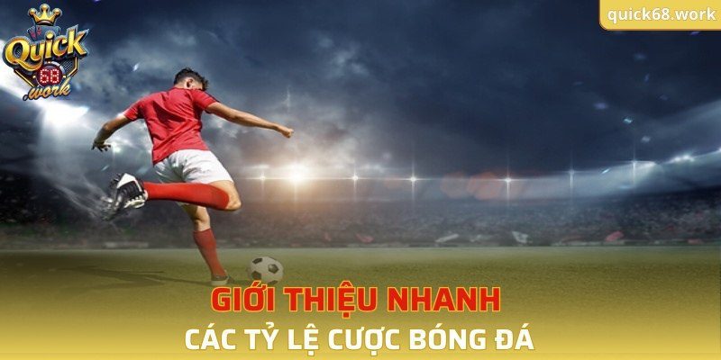 Giới thiệu nhanh các tỷ lệ cược bóng đá